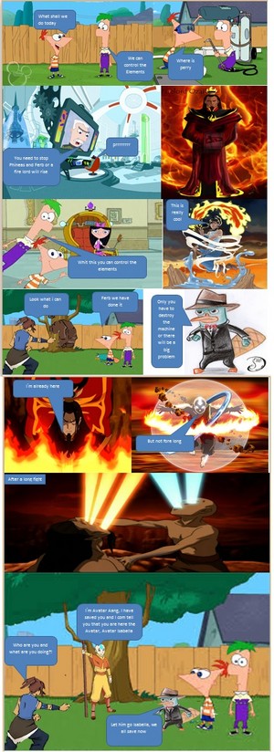  Strip Avatar and Phineas and Ferb