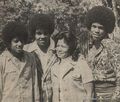 The Jacksons With Their Mother, Katherine - michael-jackson photo