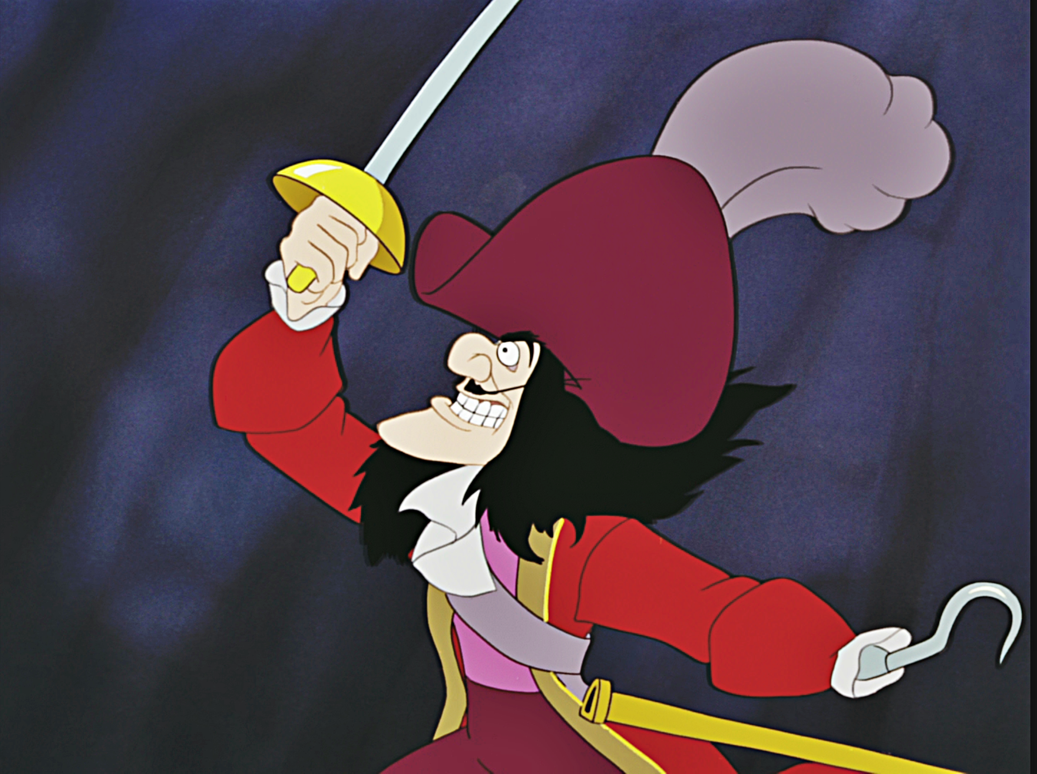 Walt Disney Screencaps Captain Hook Characters Photo.