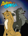 alpha and omega  - alpha-and-omega fan art