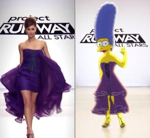 marge-simpson-project-runway-the-simpson