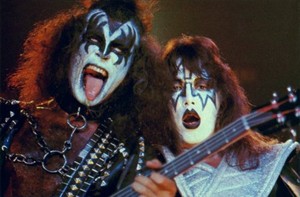  Ace Frehley and Gene Simmons
