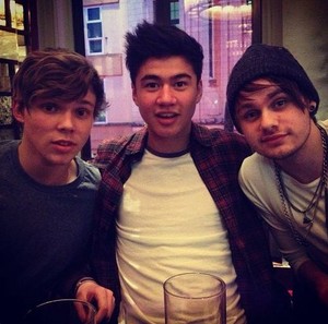 Ash, Calum and Mikey