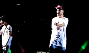  At the show in Sao Paulo, Brazil (11/05/2014)