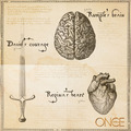 Brain, Courage and Heart   - once-upon-a-time fan art