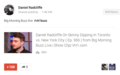 Daniel Radcliffe Post On Google Plus (Fb.com/DanielJacobRadcliffeFanClub) - daniel-radcliffe photo