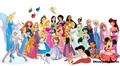 Disney Female Lead Characters  - disney fan art