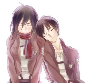  Eren and Mikasa