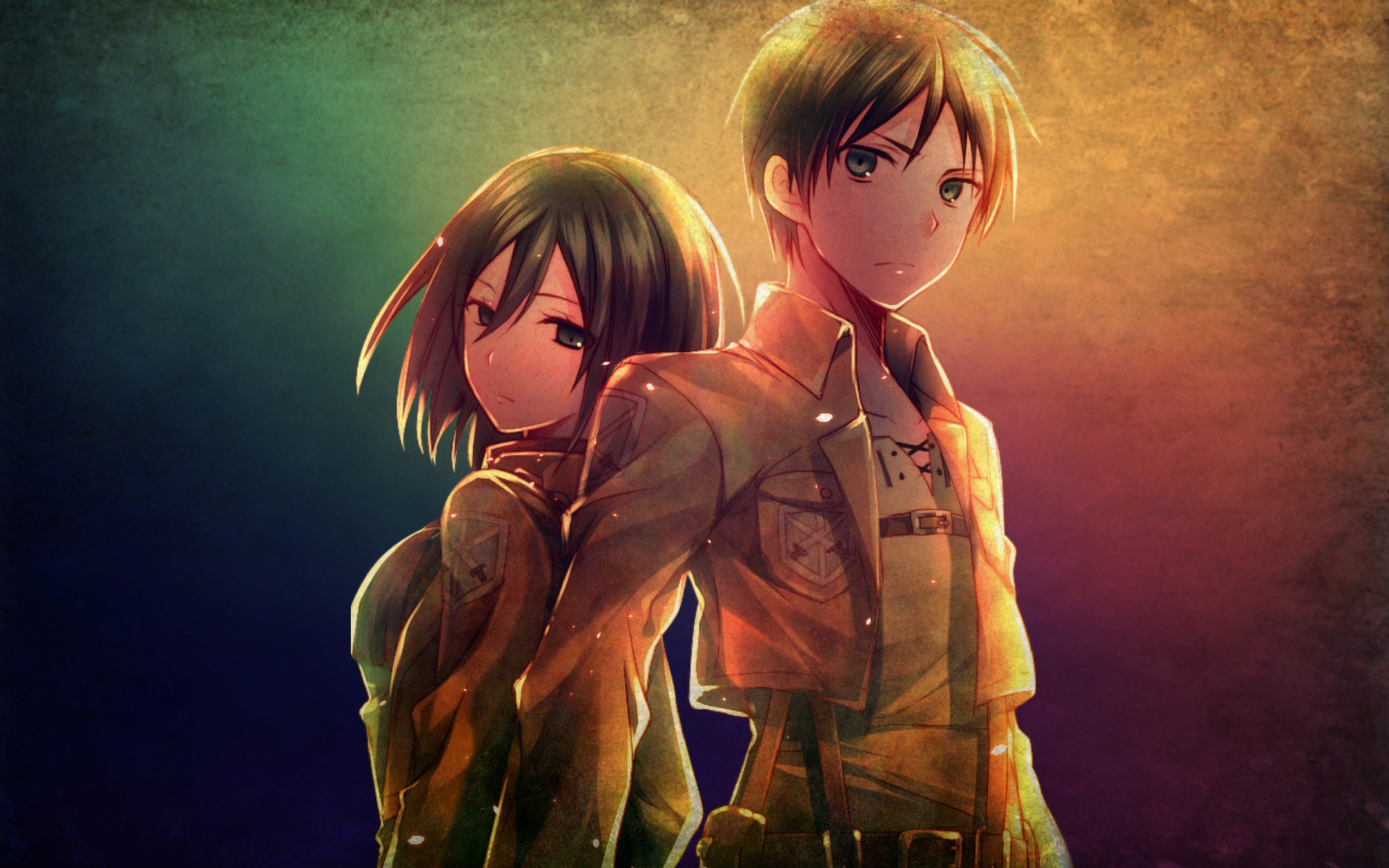 attack on titan eren and mikasa wallpapers top free on eren x mikasa wallpapers