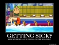 Getting Sick? Demotivational - anime photo