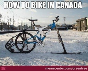  How to bike in Canada