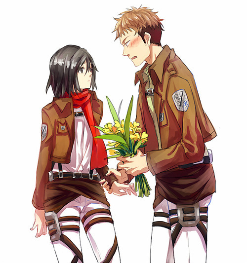 Mikasa and jean
