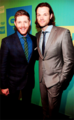 Jensen and Jared at the CW Network's 2014 Upfront Presentation - jensen-ackles photo