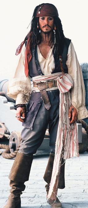 Johnny As Captain Jack Sparrow