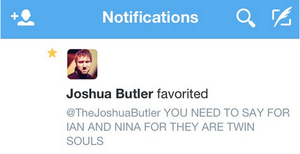  Joshua Retweet TVD 2014