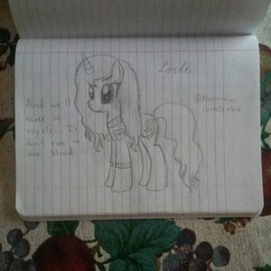 Lorde as a Pony