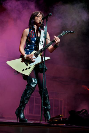 Lzzy Hale on the concert 