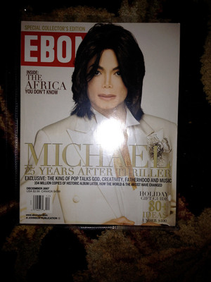  Michael On The Cover Of The December 2007 Issue Of EBONY Magazine