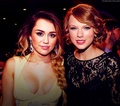 Miley with taylor - miley-cyrus photo
