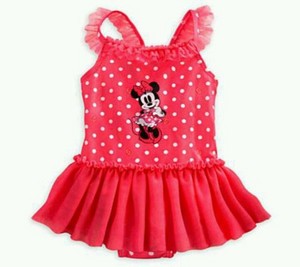 Minnie Mouse Swimsuit For Little Girls
