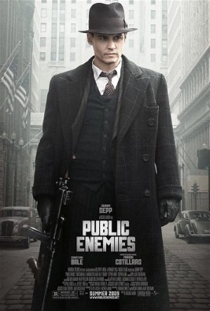 Movie Poster For The 2009 Film, "Public Enemies"