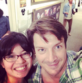 Nathan and a fan(May,2014) - nathan-fillion-and-stana-katic photo