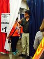 Nathan at the Comic Con(May,2014) - nathan-fillion-and-stana-katic photo