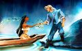 Pocahontas And Captain John Smith - disney fan art