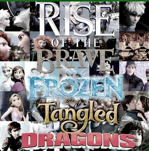  Rise of the Brave Frozen Tangled Dragons