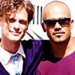 Shemar Moore and Matthew Gray Gubler - criminal-minds icon