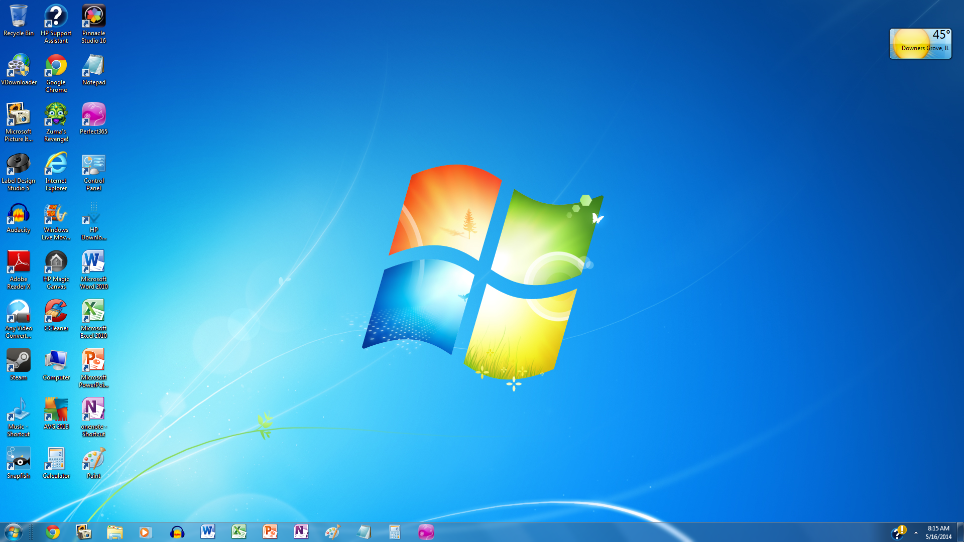 Windows 7 Desktop Screenshot Windows 7 Photo (37090168