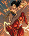 Wonder Woman and Flash - wonder-woman photo