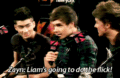 Zayn and Liam being each others biggest fan - one-direction photo
