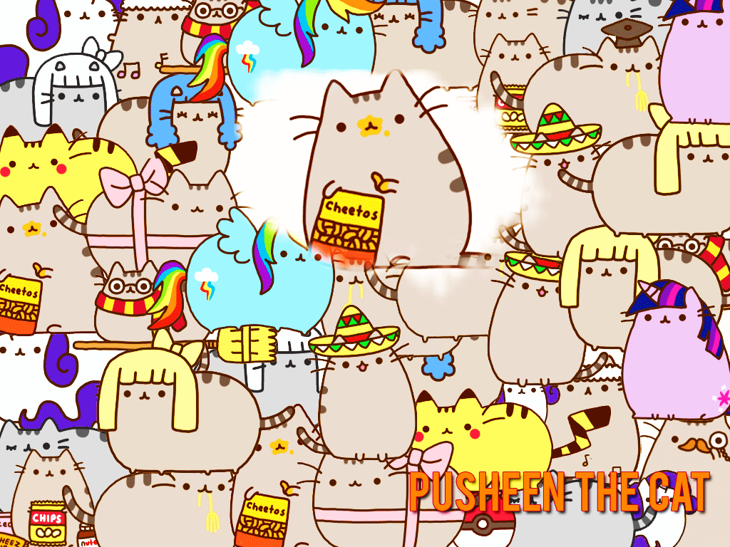 pusheen cat - mèo Pusheen hình nền (37087850) - fanpop