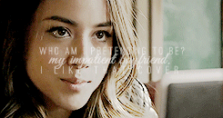 you’re saying that your feelings for me — ; they’re real, skye {1x20}