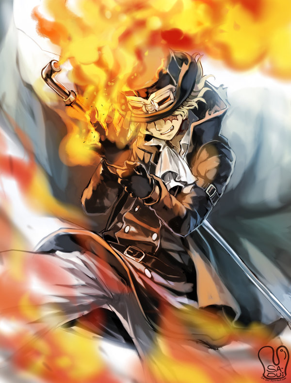 Sabo Wields Flames One Piece ワンピース 写真 ファンポップ