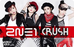  2NE1 for 'CRUSH' Album Japanese Version