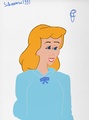 Cinderella Drawing - disney-princess fan art