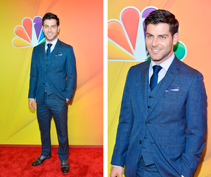  David at the NBC Upfronts(May,2014)