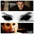 Dean Winchester/ Demon - supernatural fan art