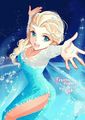 Disney Princess, Elsa - disney fan art