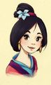 Disney Princess, Mulan - disney fan art