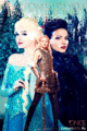 Elsa, Emma and Regina  - once-upon-a-time fan art