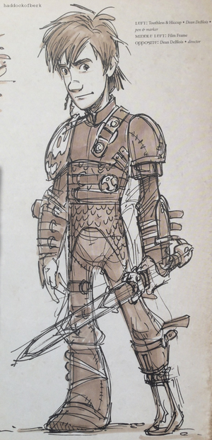  HTTYD 2 - Hiccup concept art