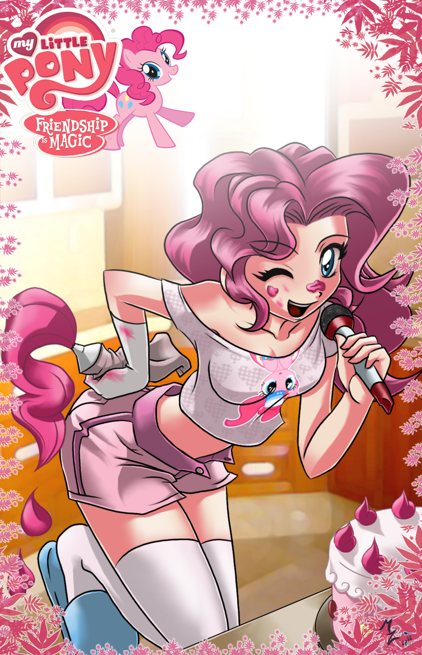 Human Pinkie Pie Singing - Pinkie Pie Photo (37115071 ...
