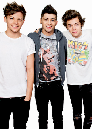  Louis, Zayn and Harry