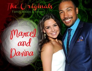  Marcel & Davina / Danielle Campbell & Charles Michael Davis (The Originals)