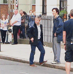  Martin Freeman and Benedict Cumberbatch