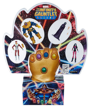 Marvel and Hasbro Reveal 2014 Comic-Con Exlusive Infinity Gauntlet Toy Set