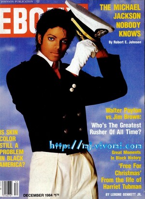  Michael On The Cover Of EBONY Magazine
